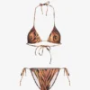 Ahşap Desenli Bikiniler