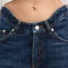 Curved Denim Jeanler
