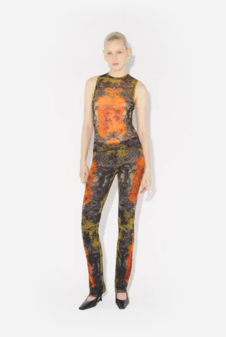 Haki Madaillon Tank Top