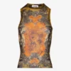 Haki Madaillon Tank Top Haki Madaillon Tank Top