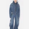 Çift Katlı Denim Ceket Çift Katlı Denim Ceket