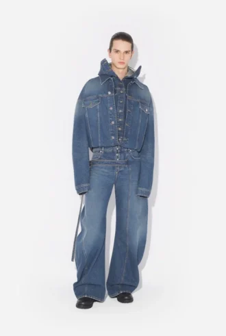 Çift Katlı Denim Ceket