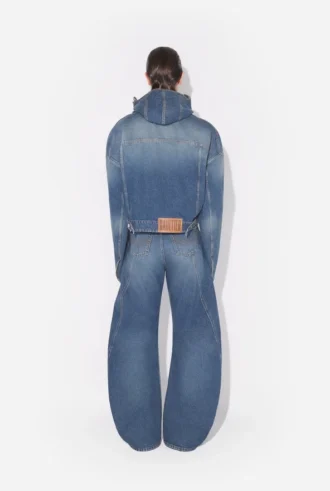 Çift Katlı Denim Ceket