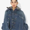 Çift Katlı Denim Ceket Çift Katlı Denim Ceket