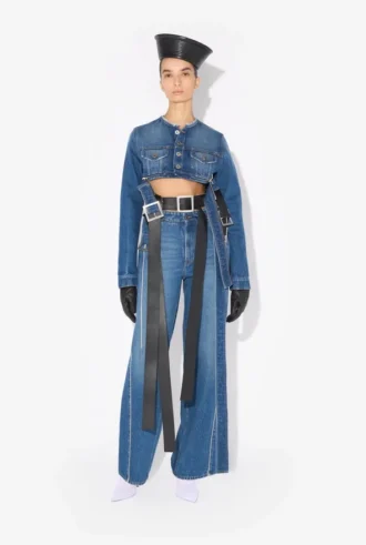 Kemerli Denim Jeanler