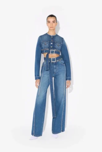 Kemerli Denim Jeanler