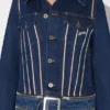 İki Şekilde Giyilebilen Denim Palto İki Şekilde Giyilebilen Denim Palto