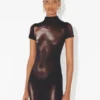 Kısa Bronz Body Dust Şort Kısa Bronz Body Dust Şort