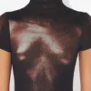Kısa Bronz Body Dust Şort Kısa Bronz Body Dust Şort