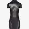 Kısa Gümüş Body Dust Şort