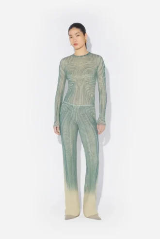Mavi Spiral Pantolonlar