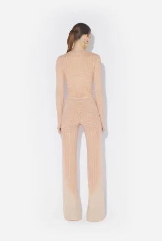 Pembe Spiral Pantolonlar
