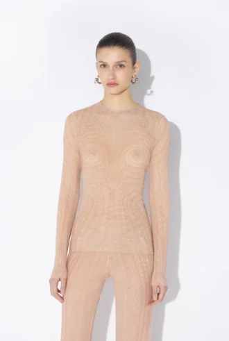 Pembe Spiral Üst