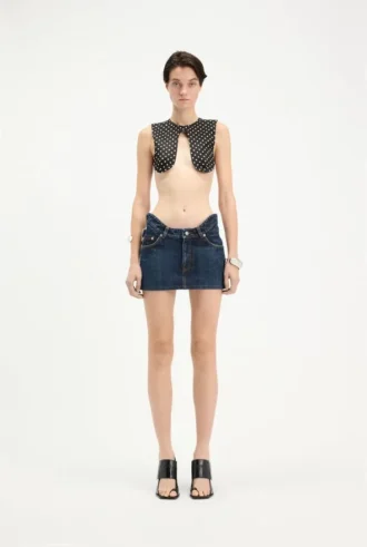 Polka-Dot Crop Üst Giyim Polka-Dot Crop Üst Giyim