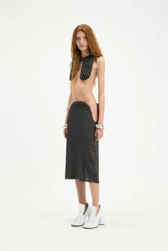 Polka-Dot Etek