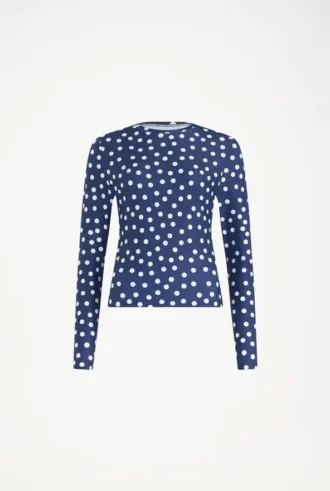 Polka-Dot Üst Giyim
