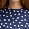 Polka-Dot Üst Giyim