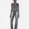 Re-Edition – Siyah & Beyaz Noktalı Desenli Mesh Print Üst Giyim Re-Edition – Siyah & Beyaz Noktalı Desenli Mesh Print Üst Giyim