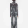 Re-Edition – Siyah & Beyaz Noktalı Desenli Mesh Print Üst Giyim Re-Edition – Siyah & Beyaz Noktalı Desenli Mesh Print Üst Giyim