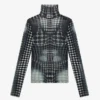 Re-Edition – Siyah & Beyaz Noktalı Desenli Mesh Print Üst Giyim Re-Edition – Siyah & Beyaz Noktalı Desenli Mesh Print Üst Giyim