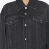 Siyah Denim Askılı Ceket Siyah Denim Askılı Ceket