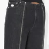 Siyah Fermuarlı Jeanler