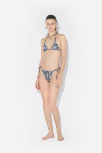 Siyah Spiral Bikiniler Alt Giyim Siyah Spiral Bikiniler Alt Giyim