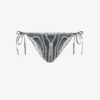 Siyah Spiral Bikiniler Alt Giyim