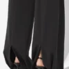 Siyah Stirrup Pantolonlar