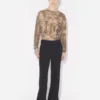 Siyah Stirrup Pantolonlar