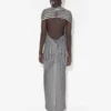 Uzun Drapeli Body Morph Elbise