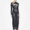 Uzun Gümüş Body Dust Elbiseler
