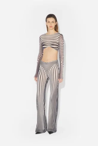 Yeniden Baskı – Lacivert Body Morph Pantolon