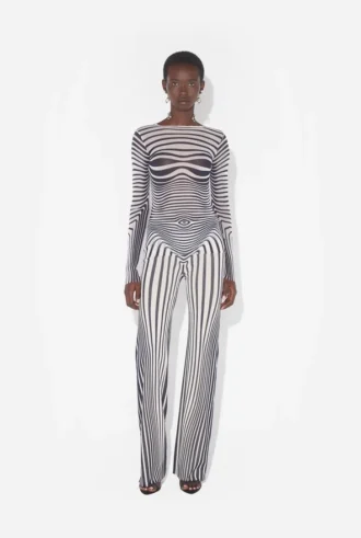 Yeniden Baskı – Lacivert Body Morph Üst Giyim